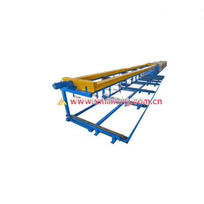 Double layer electric stacker for metal