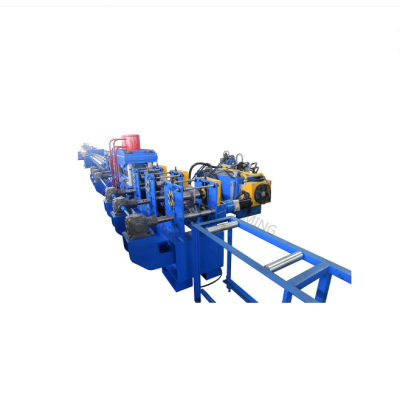 Autochange purlin roll forming machine for photovoltaic support